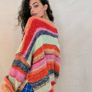 String Lights Pullover Byo Rainbow 